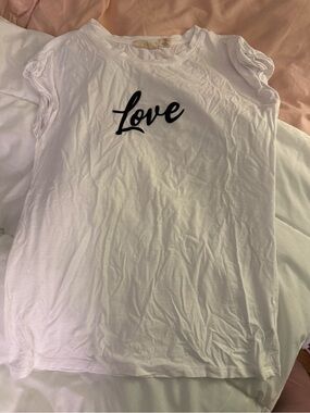 Christian Siriano White Crewneck Tee